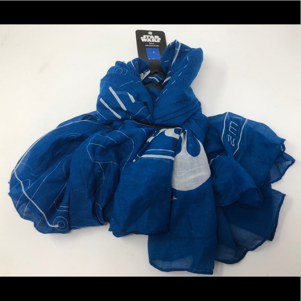 Star Wars TFA BB8 Blueprint oblong Infinity Scarf